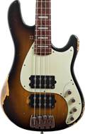 Sandberg California II VM2 Hardcore Aged Tobacco Burst #44775