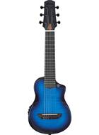 Ibanez AUP10FMNE Transparent Blue Sunburst Open Pore