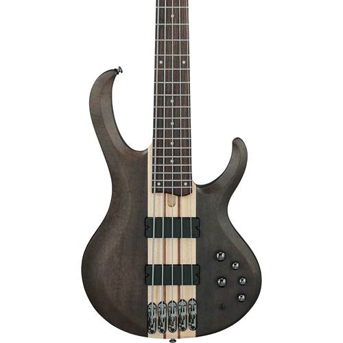 Ibanez BTB605 5 String Transparent Grey Flat Ibanez BTB605 5 String Transparent Grey Flat