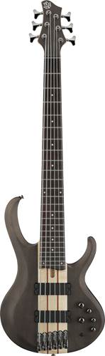 Ibanez BTB606 6 String Transparent Grey Flat Ibanez BTB606 6 String Transparent Grey Flat