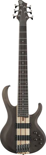 Ibanez BTB606 6 String Transparent Grey Flat