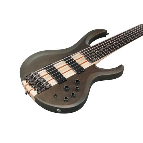 Ibanez BTB606 6 String Transparent Grey Flat Ibanez BTB606 6 String Transparent Grey Flat