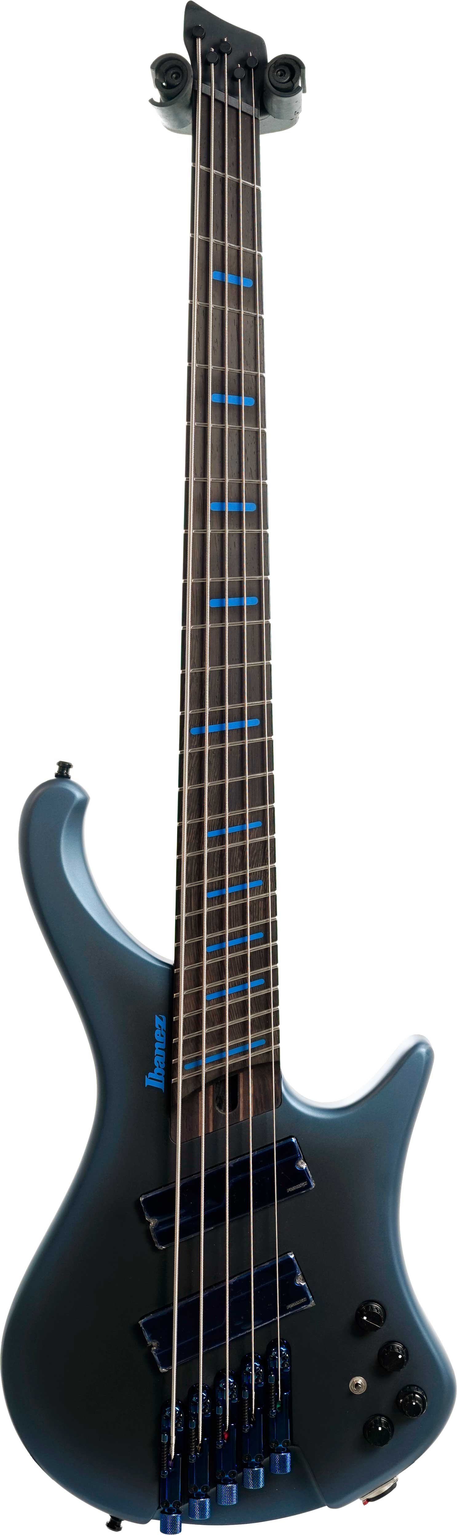 Ibanez EHB5MSBSP EHB Series 5 String Blue Hardware Metallic Aurora Matte (Nearly New) #241214011