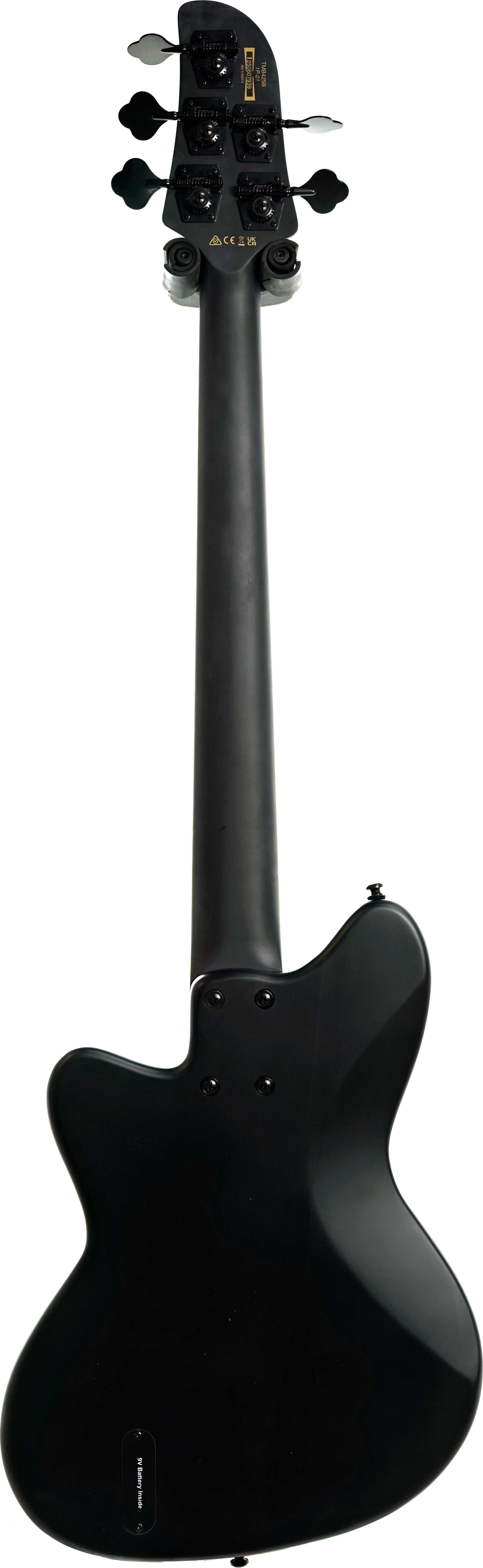 Ibanez TMB425B TMB 5 String Black Flat (Nearly New) #250607939