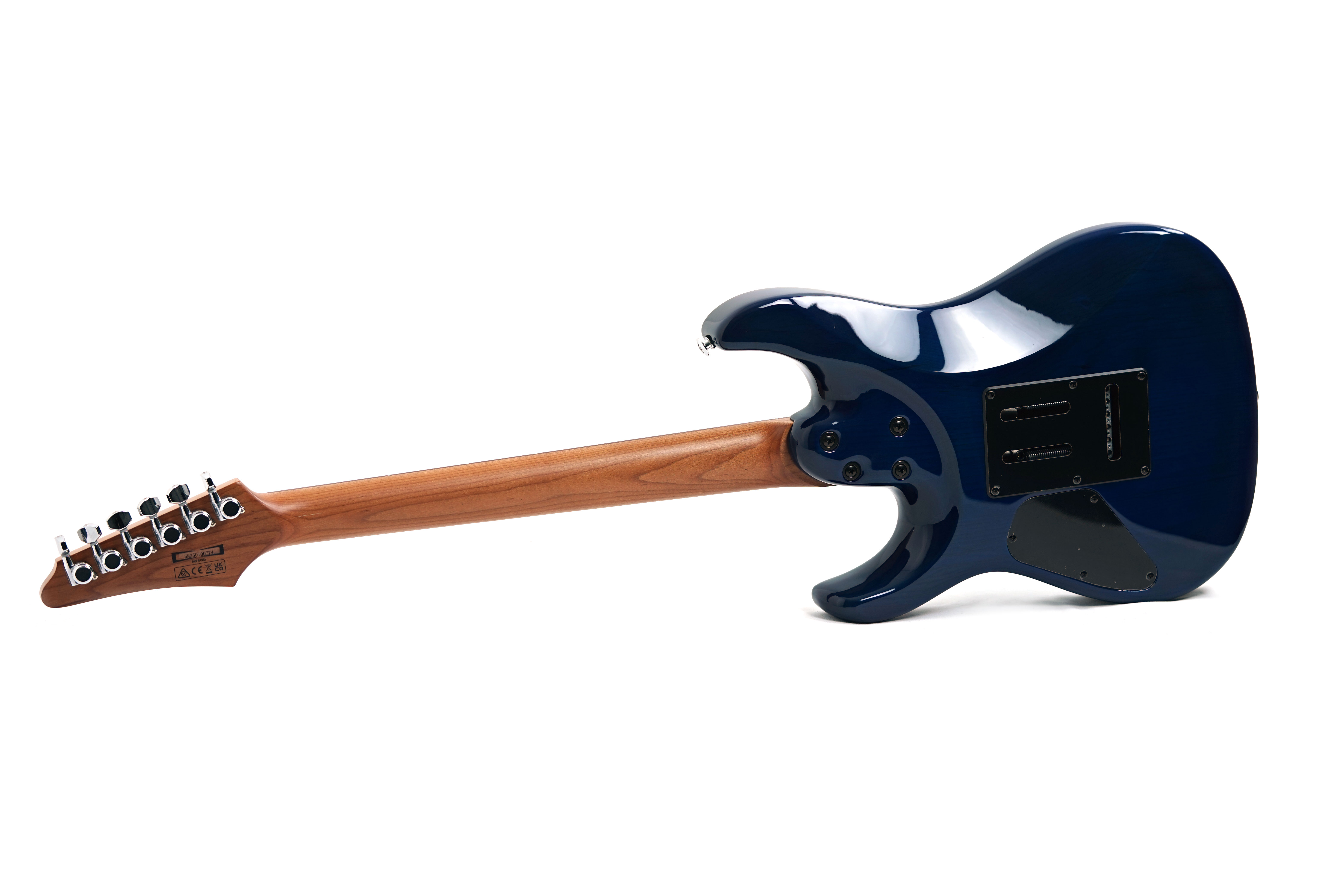 Ibanez AZ24S1F AZ Standard HH Transparent Turquoise Burst (Ex-Demo) #5N250100774