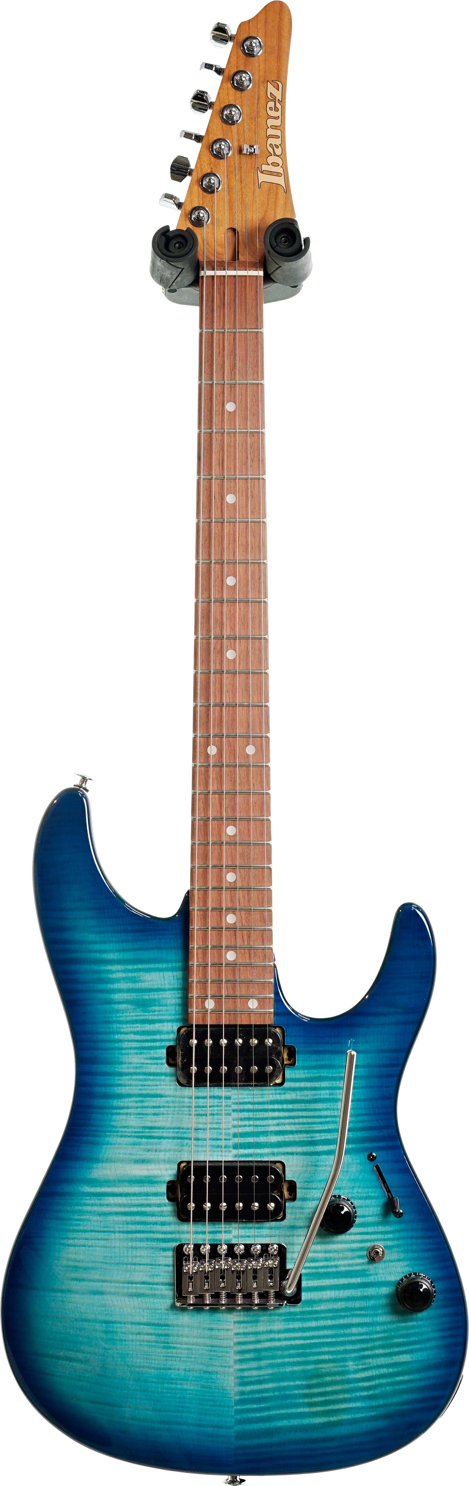 Ibanez AZ24S1F AZ Standard HH Transparent Turquoise Burst (Nearly New) #250501122
