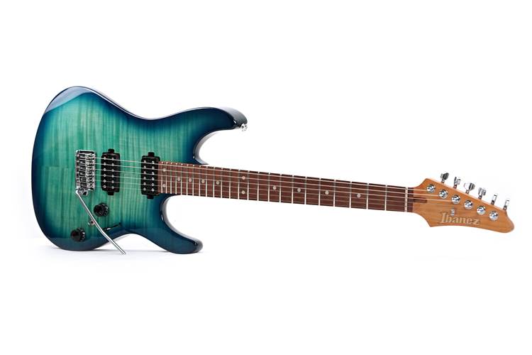 Ibanez AZ24S1F AZ Standard HH Transparent Turquoise Burst Ibanez AZ24S1F AZ Standard HH Transparent Turquoise Burst