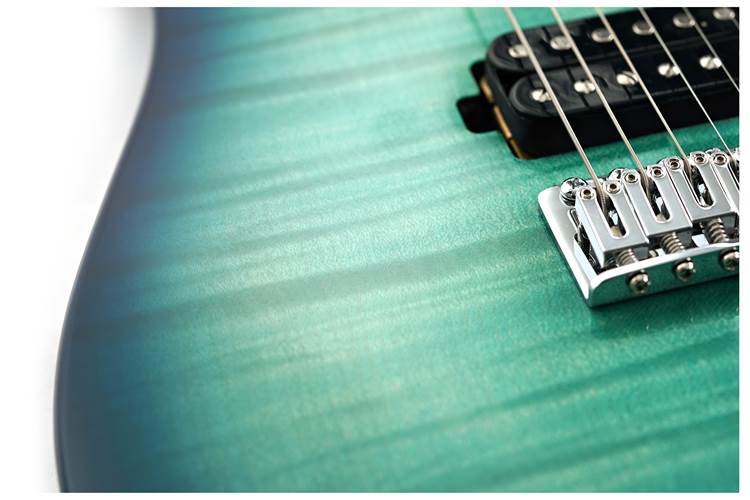 Ibanez AZ24S1F AZ Standard HH Transparent Turquoise Burst Ibanez AZ24S1F AZ Standard HH Transparent Turquoise Burst