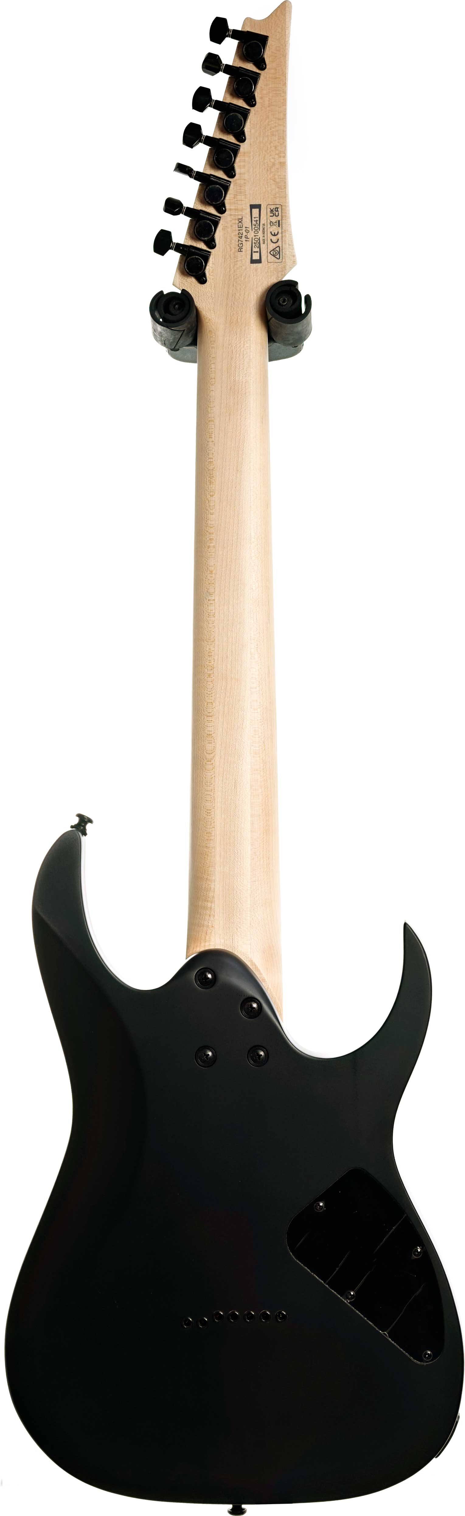 Ibanez RG7421EXL 7 String Left Handed Black Flat (Nearly New) #250100541