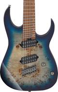 Ibanez RGMS7PB 7 String Multi Scale Cosmic Blue Star Burst