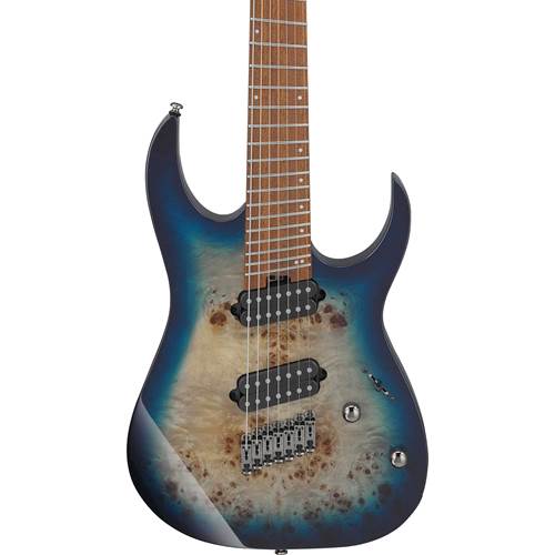 Ibanez RGMS7PB 7 String Multi Scale Cosmic Blue Star Burst Ibanez RGMS7PB 7 String Multi Scale Cosmic Blue Star Burst