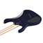 Ibanez RGMS7PB 7 String Multi Scale Cosmic Blue Star Burst Front View
