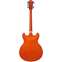 Ibanez AS73 AS Transparent Tangerine Flat Back View