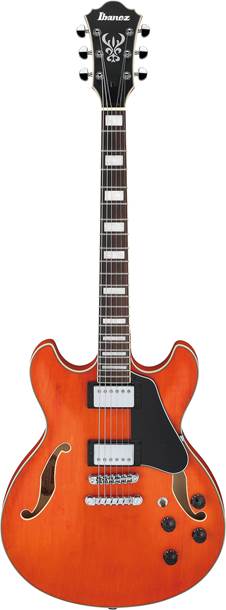 Ibanez AS73 AS Transparent Tangerine Flat