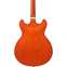Ibanez AS73 AS Transparent Tangerine Flat Front View