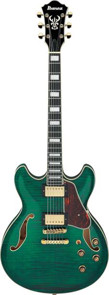 Ibanez AS93FM AS Transparent Moss Green