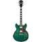 Ibanez AS93FM AS Transparent Moss Green Front View