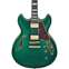 Ibanez AS93FM AS Transparent Moss Green Front View
