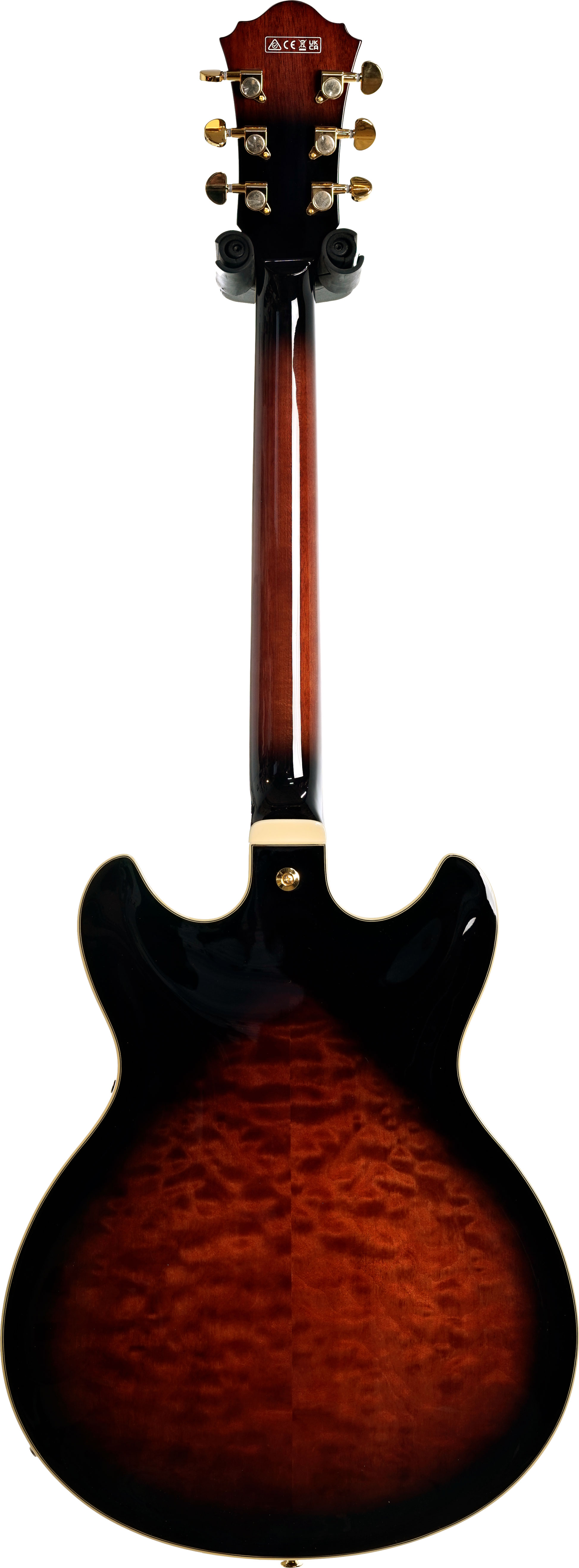 Ibanez AS93QMSP AS Dark Brown Sunburst (Nearly New) #25070039