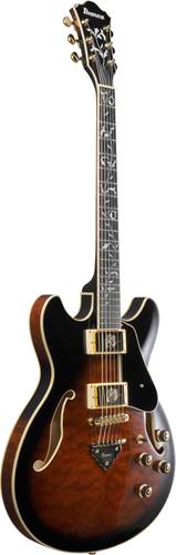 Ibanez AS93QMSP AS Dark Brown Sunburst Ibanez AS93QMSP AS Dark Brown Sunburst