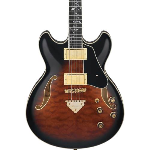 Ibanez AS93QMSP AS Dark Brown Sunburst Ibanez AS93QMSP AS Dark Brown Sunburst