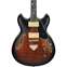 Ibanez AS93QMSP AS Dark Brown Sunburst Front View