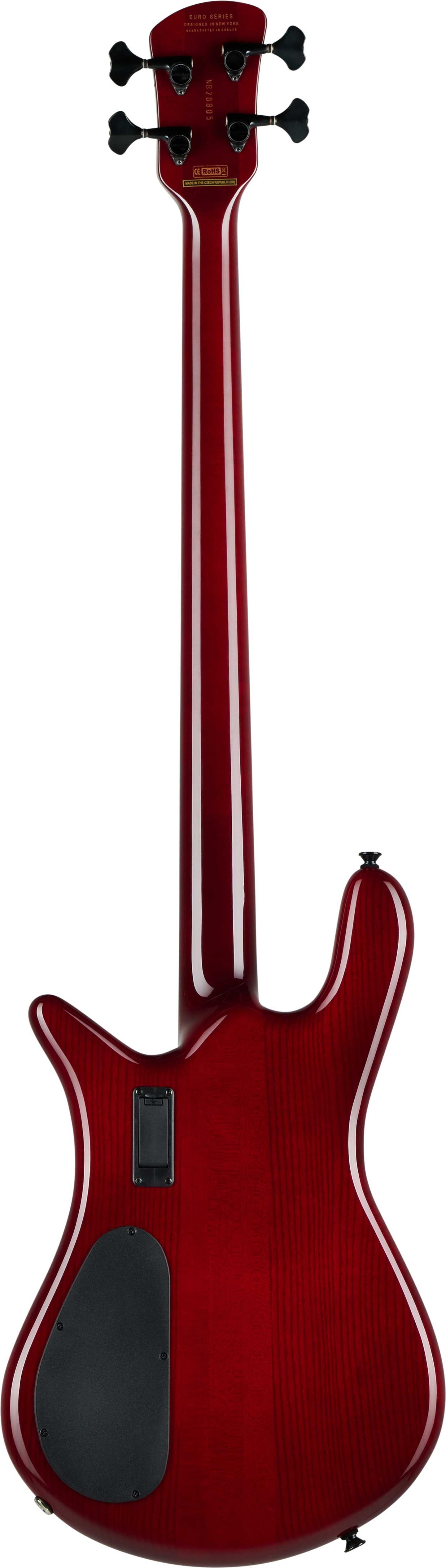 Spector Euro 4 CST Natural Red Burst Gloss