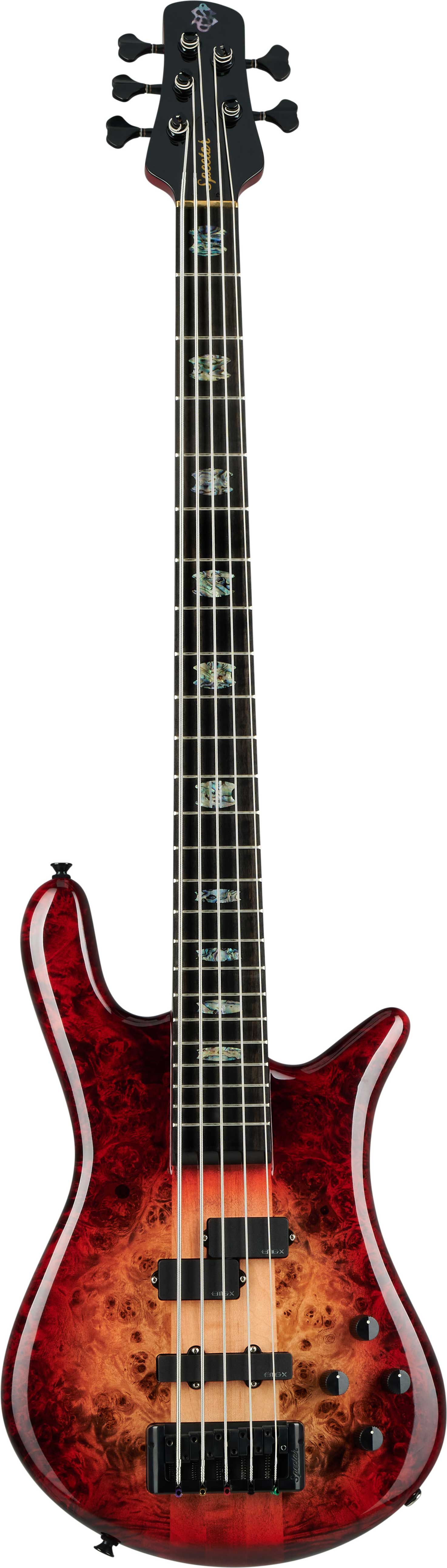 Spector Euro 5 CST Natural Red Burst Gloss