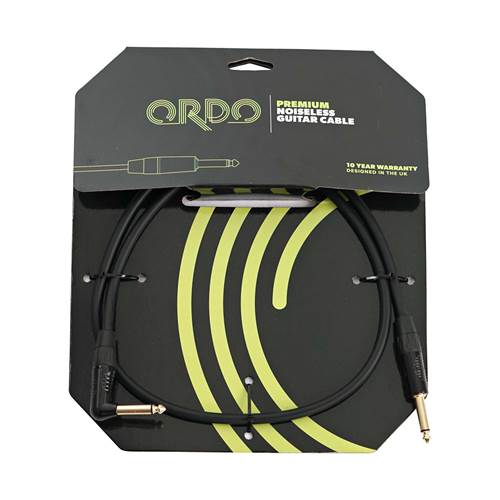 Ordo C-IC3-1-1J-1JA 3ft/1m Premium Guitar Cable with Rean by Neutrik Connectors Ordo C-IC3-1-1J-1JA 3ft/1m Premium Guitar Cable with Rean by Neutrik Connectors