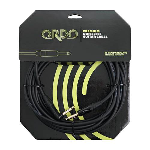 Ordo C-IC3-5-1J-1JA 15ft/5m Premium Guitar Cable with Rean by Neutrik Connectors Ordo C-IC3-5-1J-1JA 15ft/5m Premium Guitar Cable with Rean by Neutrik Connectors