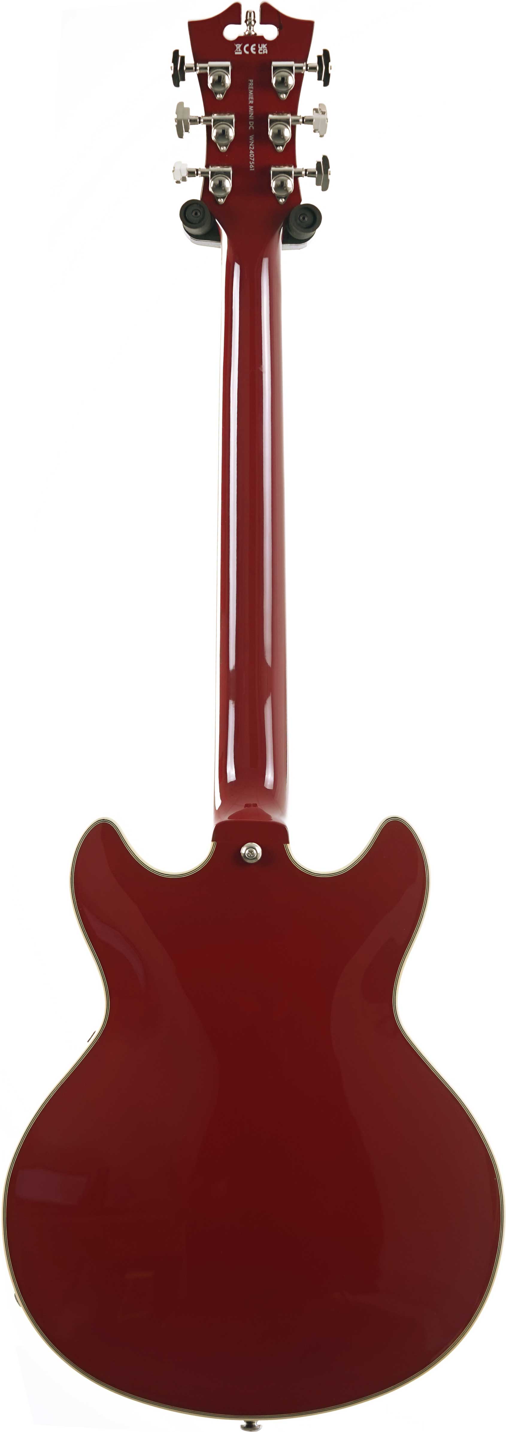 D'Angelico Premier DC Burnt Red (Ex-Demo) #WN2407561