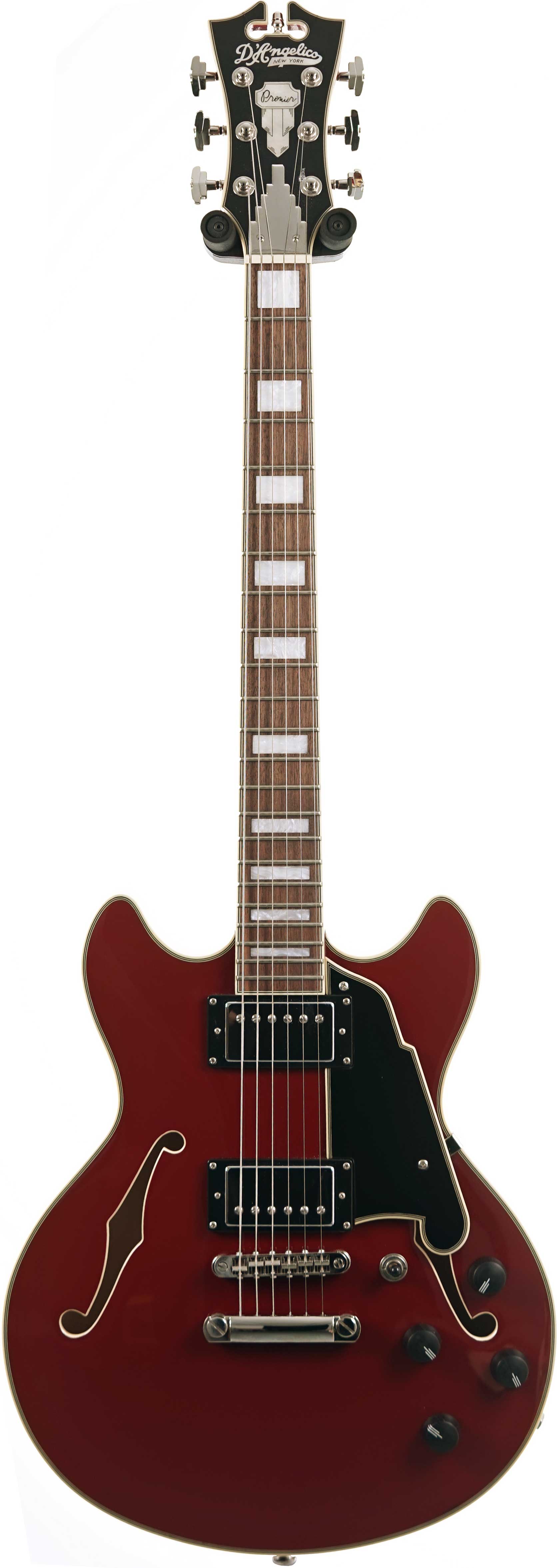 D'Angelico Premier DC Burnt Red (Ex-Demo) #WN2407561