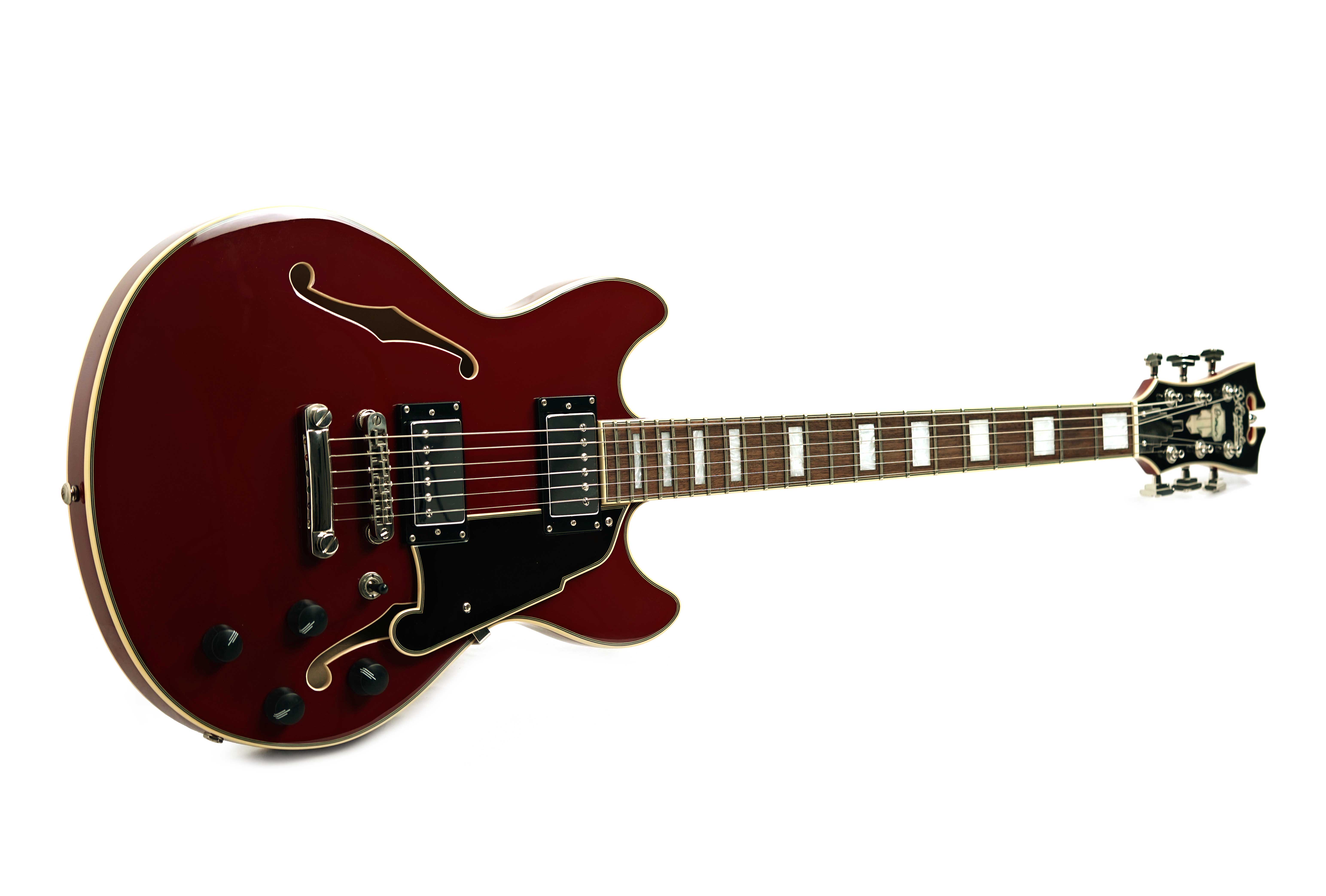 D'Angelico Premier DC Burnt Red (Ex-Demo) #WN2407561
