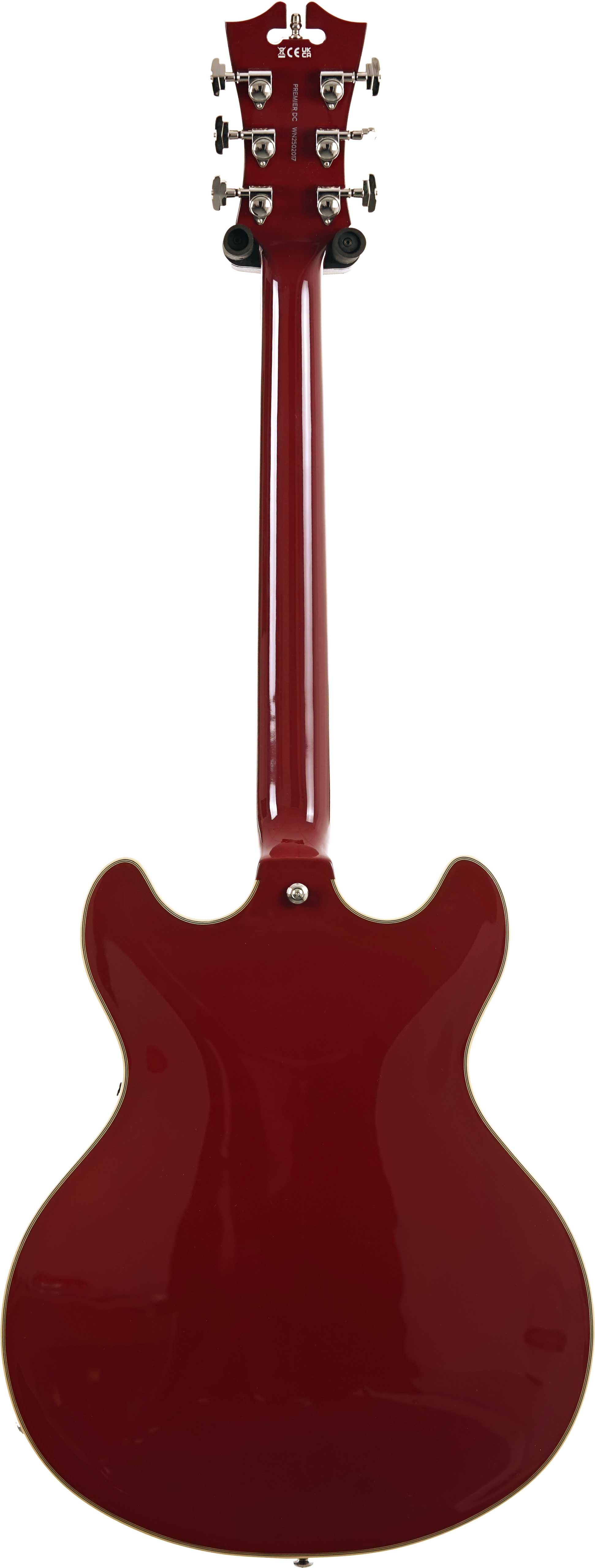 D'Angelico Premier DC Burnt Red (Nearly New) #WN2502017
