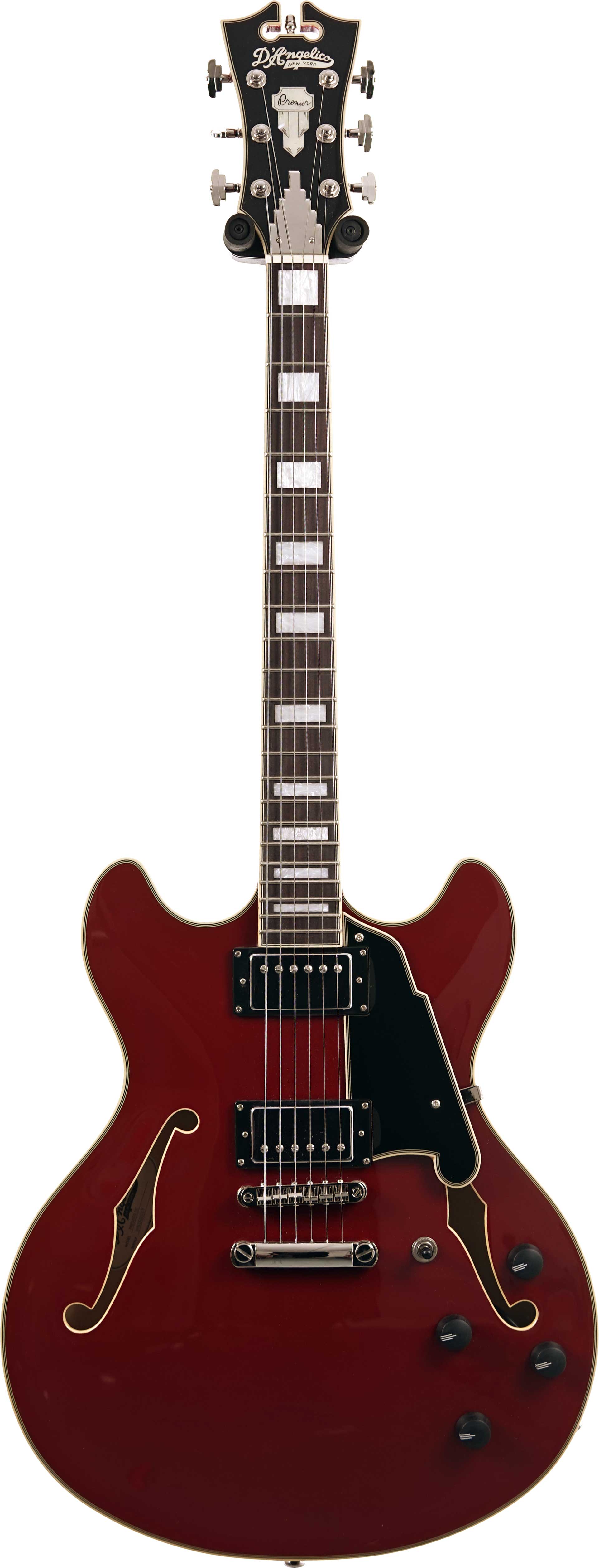 D'Angelico Premier DC Burnt Red (Nearly New) #WN2502017