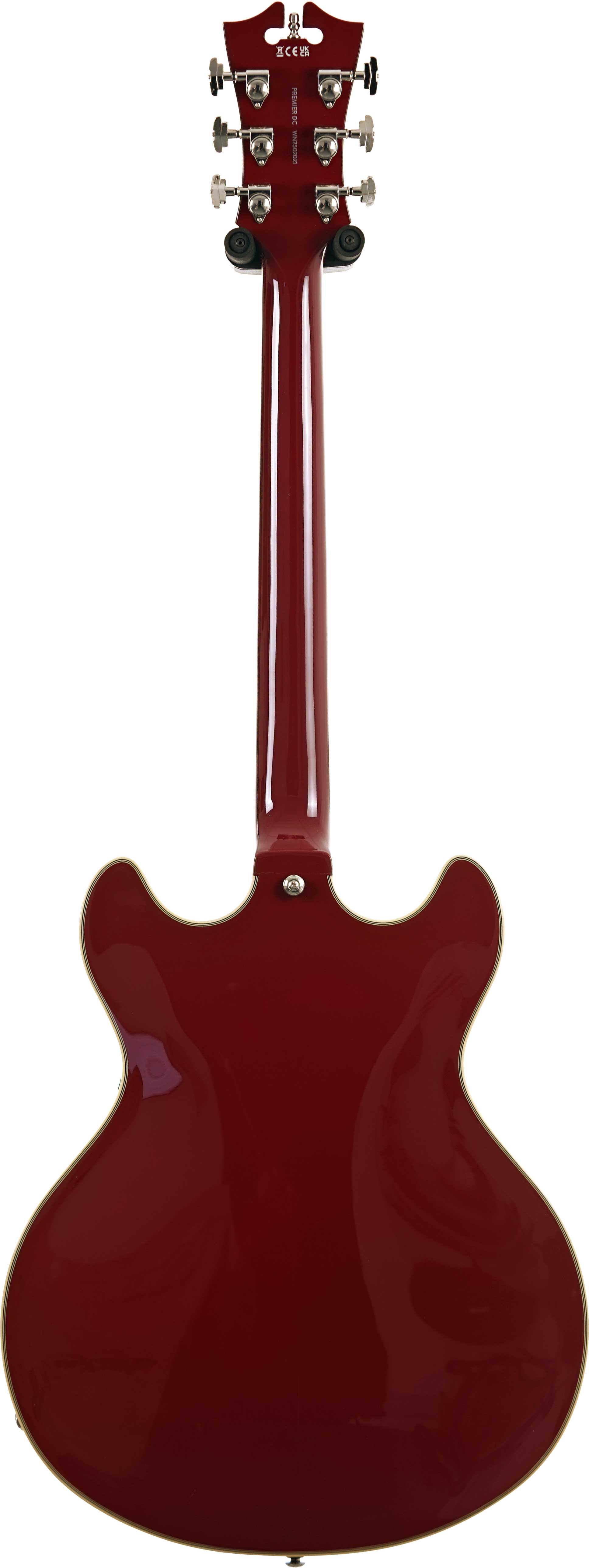 D'Angelico Premier DC Burnt Red (Ex-Demo) #WN2502021