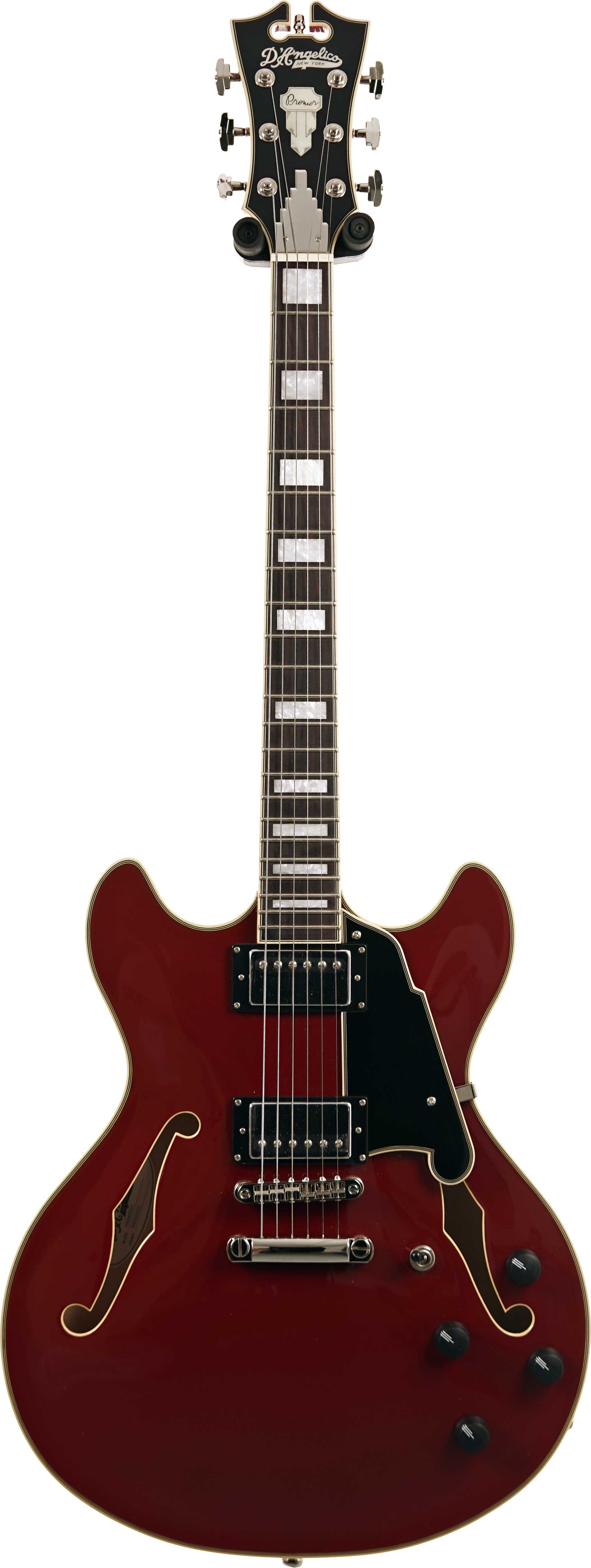 D'Angelico Premier DC Burnt Red (Ex-Demo) #WN2502021