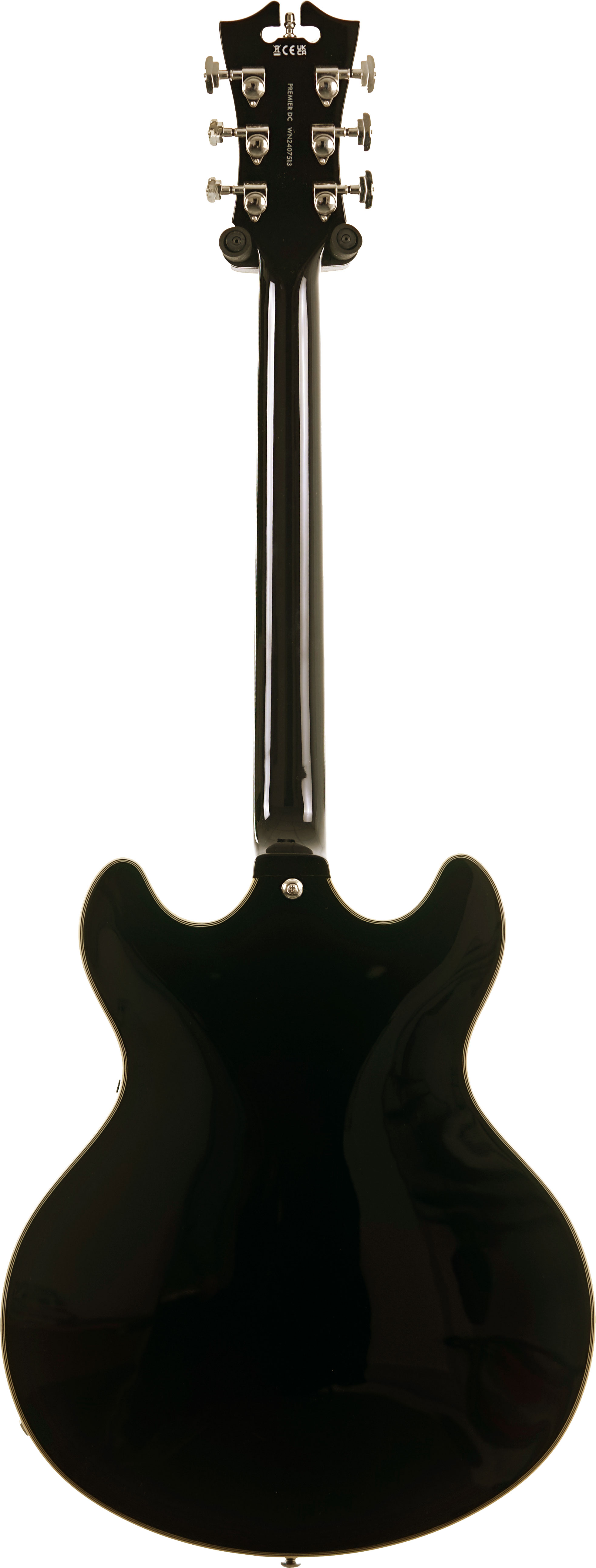 D'Angelico Premier DC Black (Ex-Demo) #WN2407513