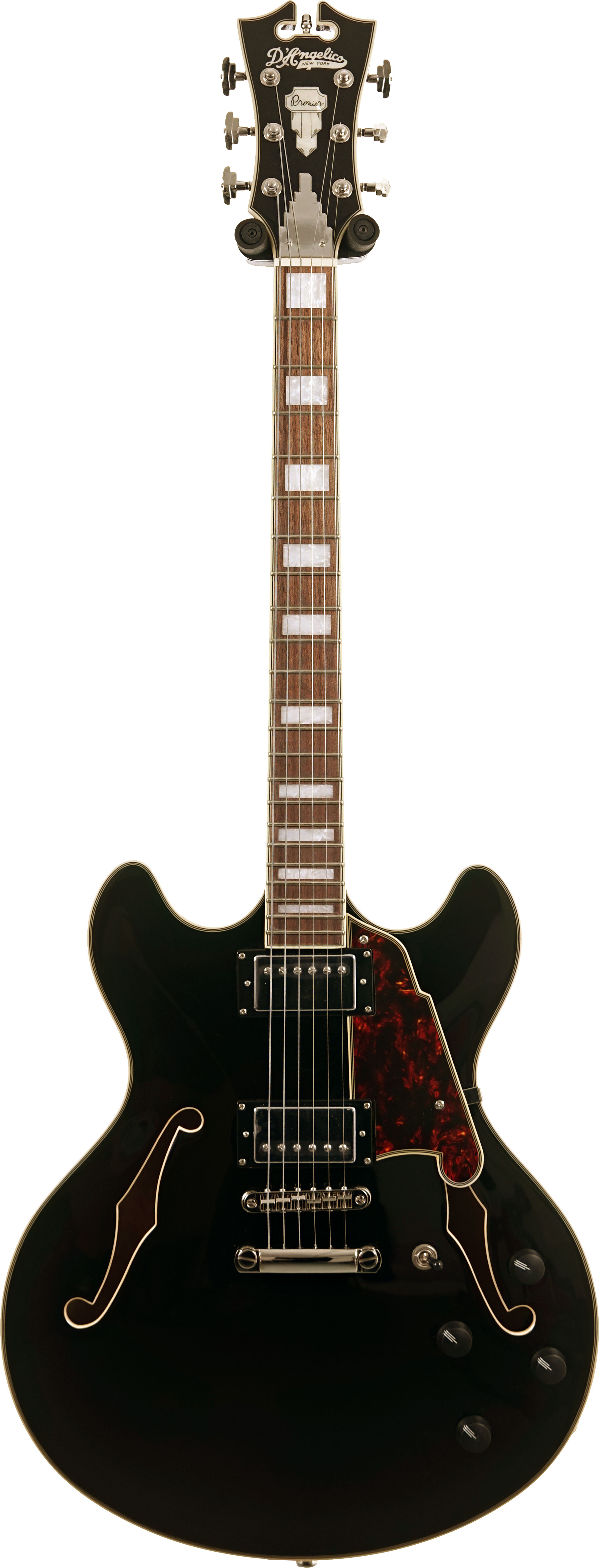 D'Angelico Premier DC Black (Ex-Demo) #WN2407513