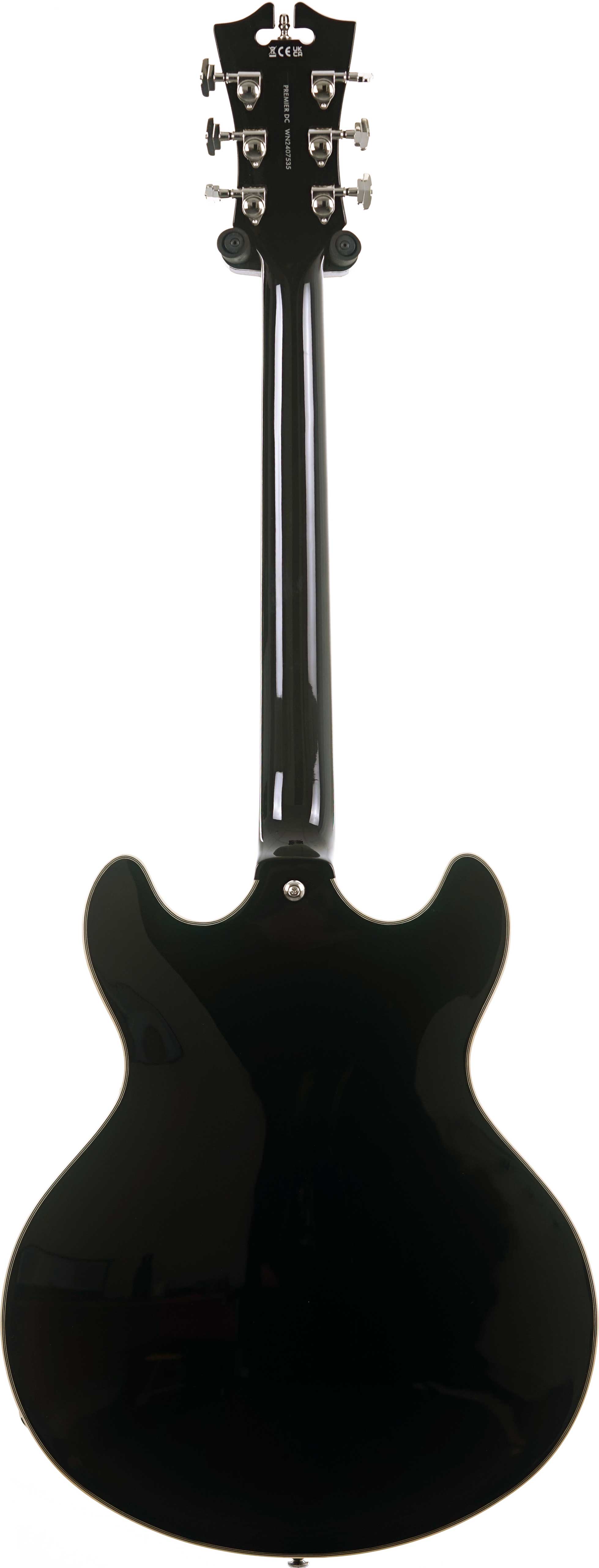 D'Angelico Premier DC Black (Ex-Demo) #WN2407535