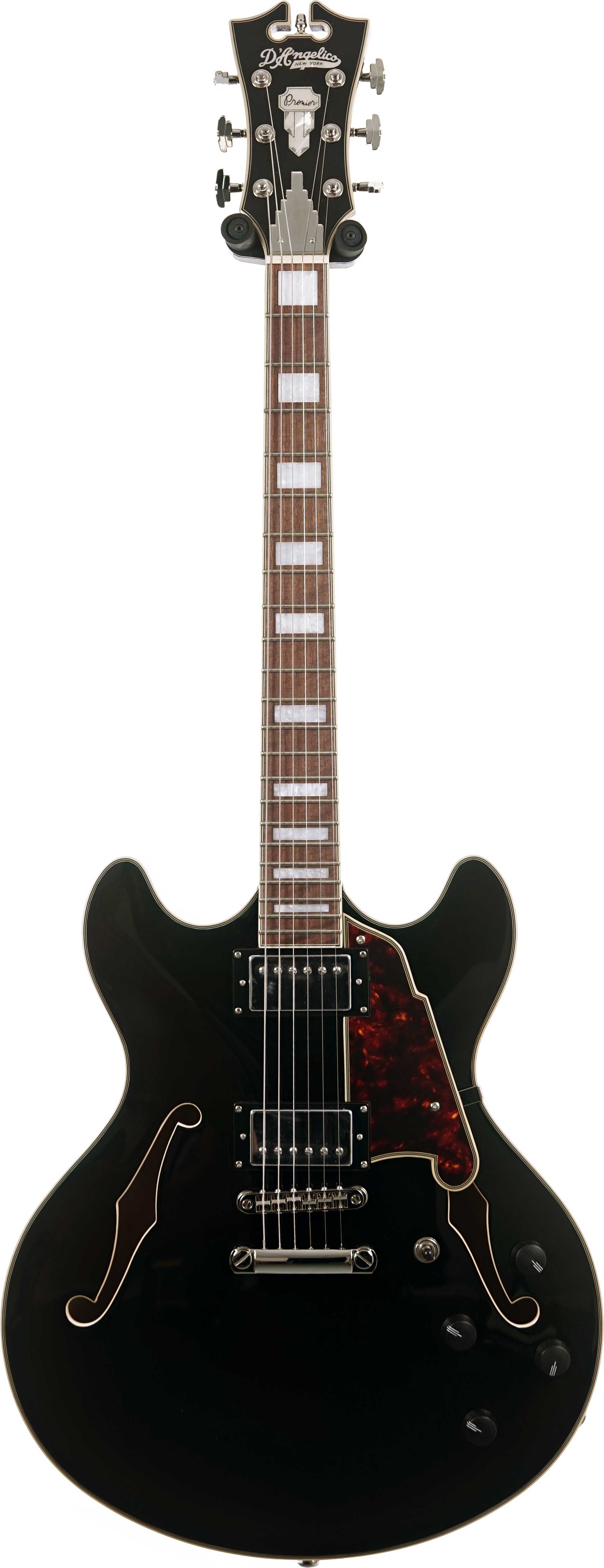 D'Angelico Premier DC Black (Ex-Demo) #WN2407535