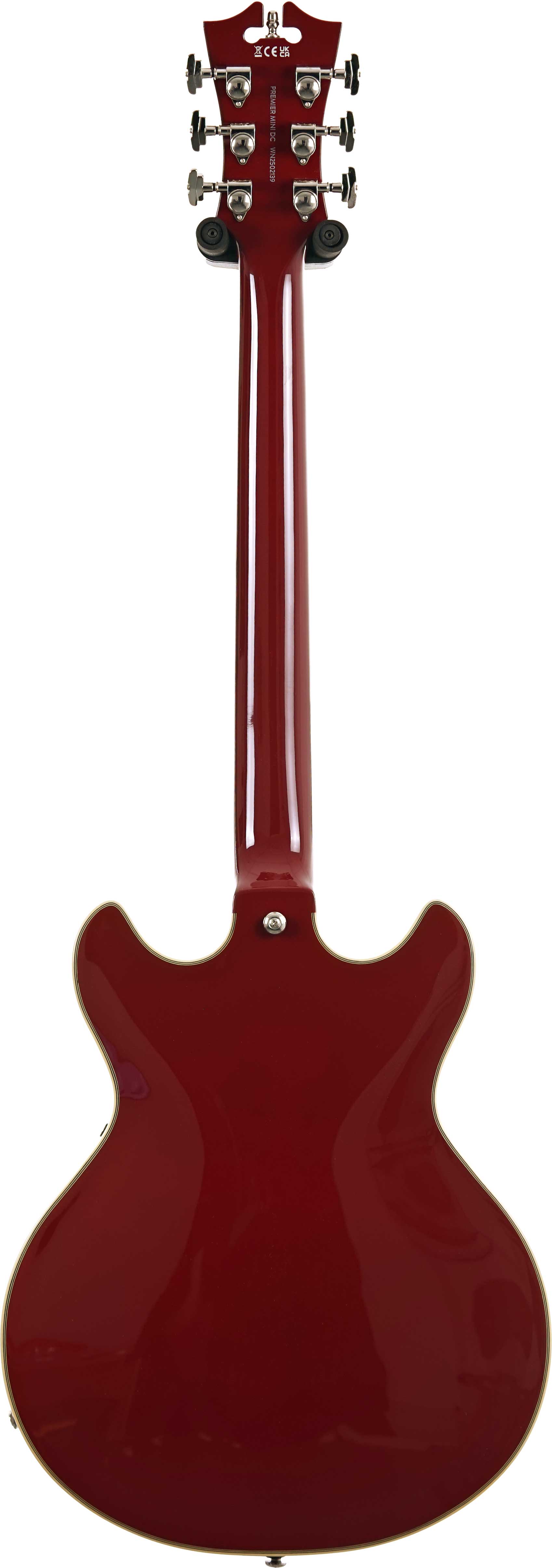 D'Angelico Premier Mini DC Burnt Red (Nearly New) #WN2502139