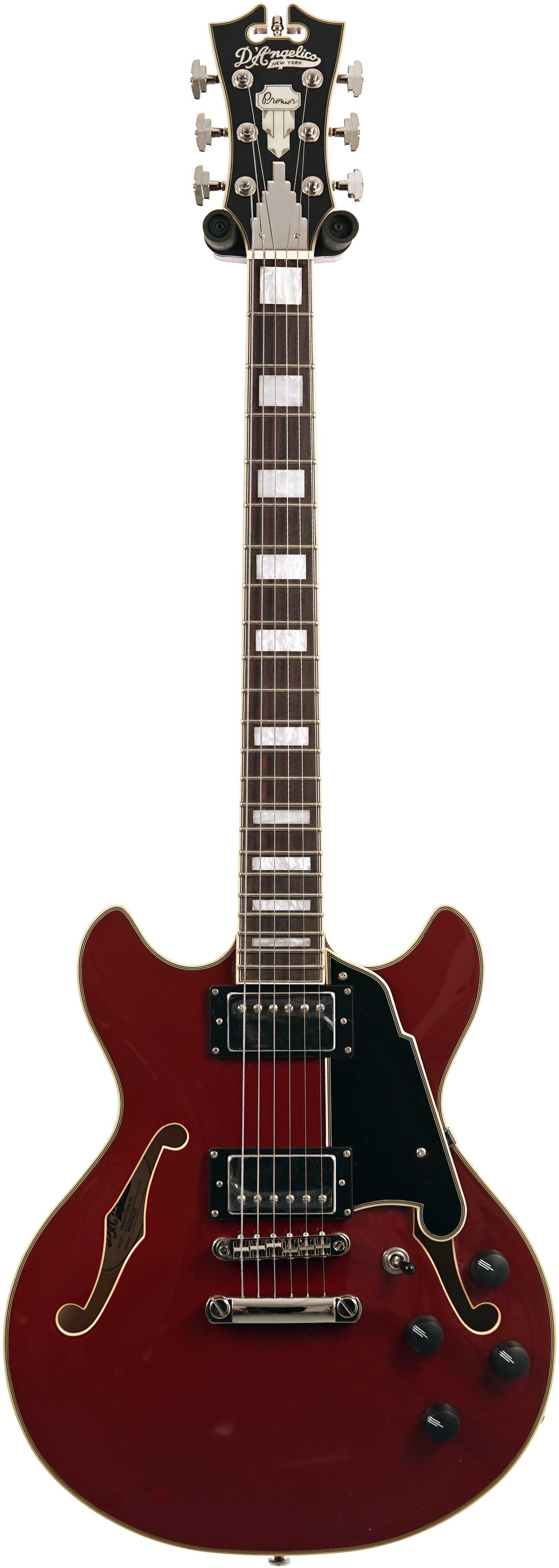 D'Angelico Premier Mini DC Burnt Red (Nearly New) #WN2502139