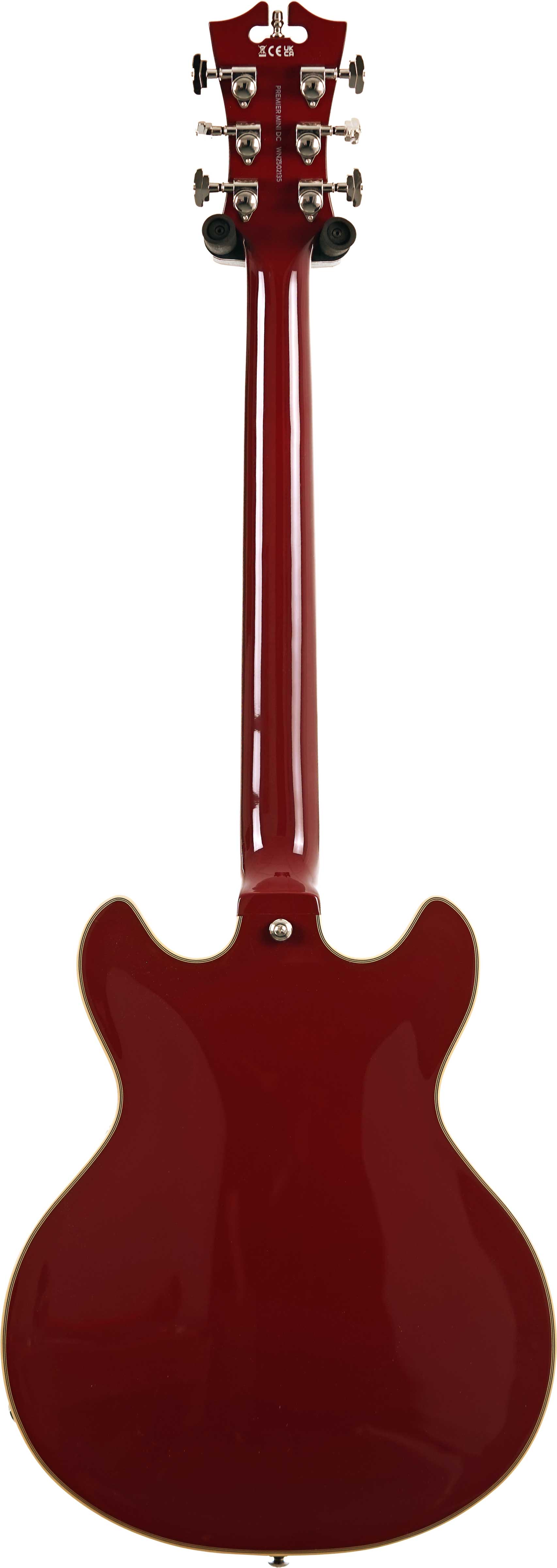 D'Angelico Premier Mini DC Burnt Red (Ex-Demo) #WN2502135
