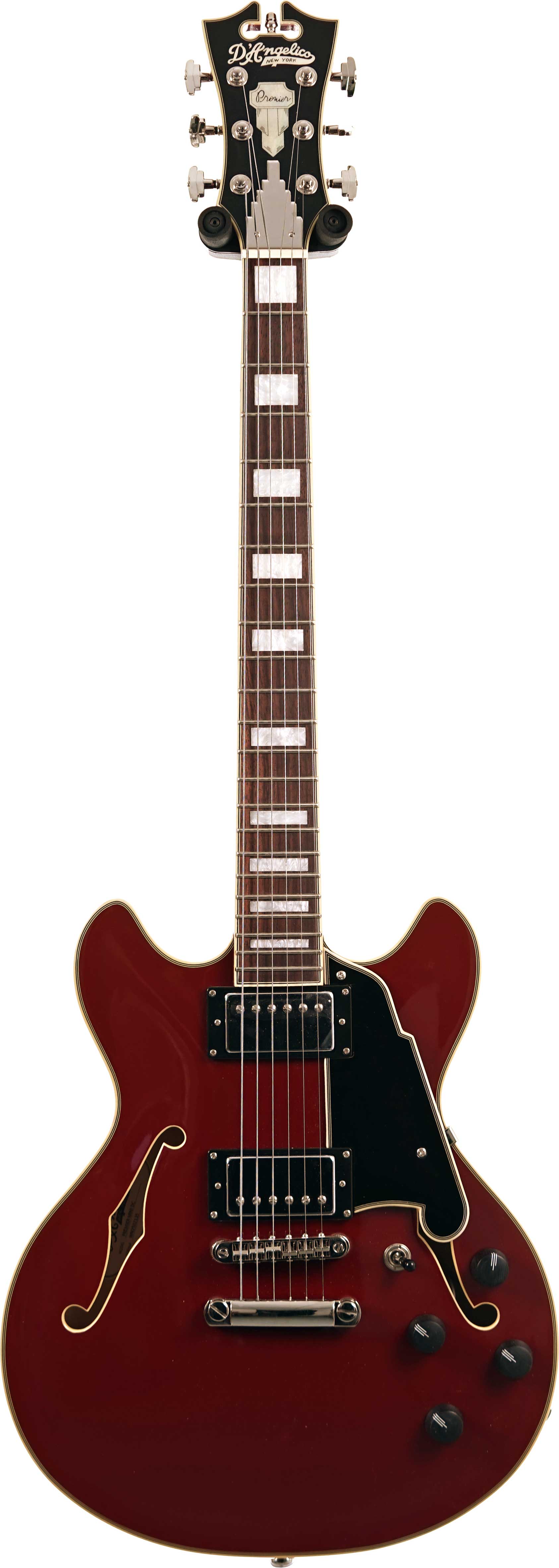 D'Angelico Premier Mini DC Burnt Red (Ex-Demo) #WN2502135