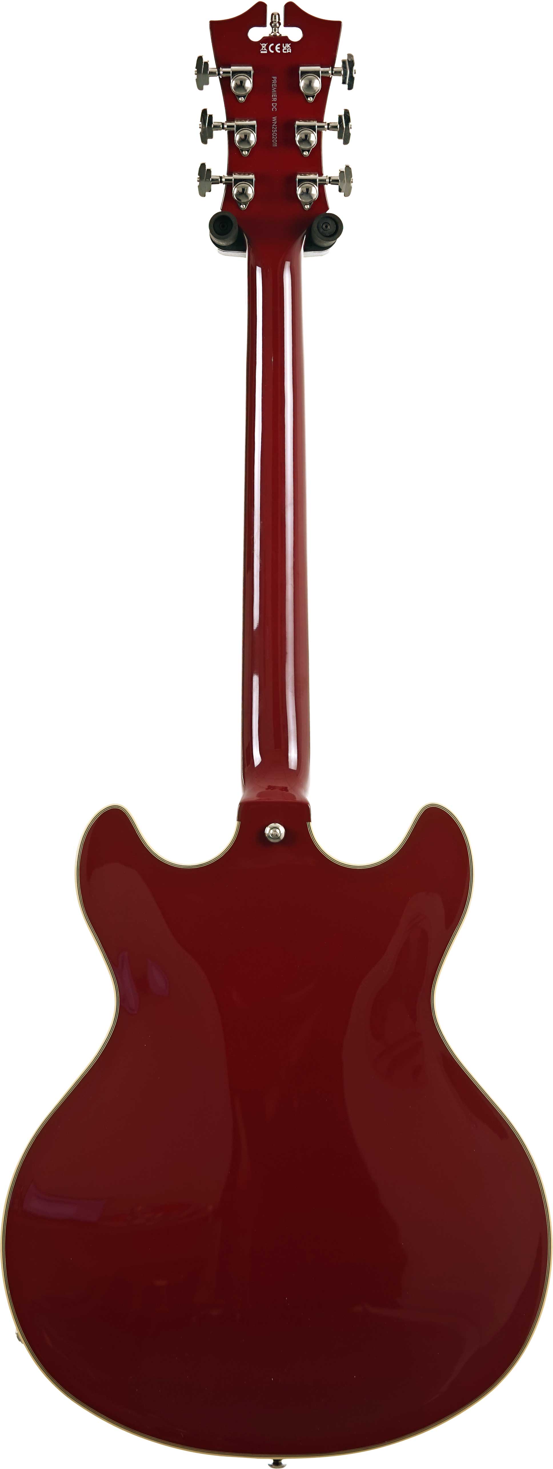 D'Angelico Premier Mini DC Burnt Red (Ex-Demo) #WN2502011