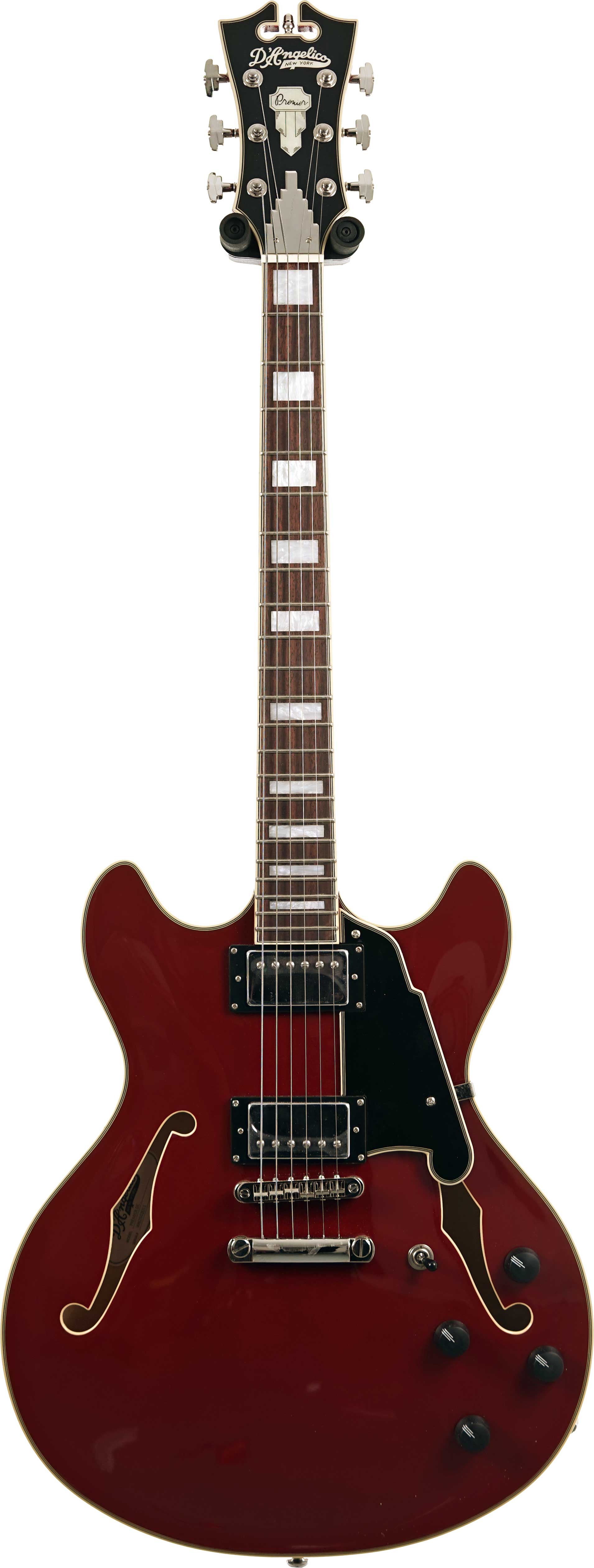 D'Angelico Premier Mini DC Burnt Red (Ex-Demo) #WN2502011