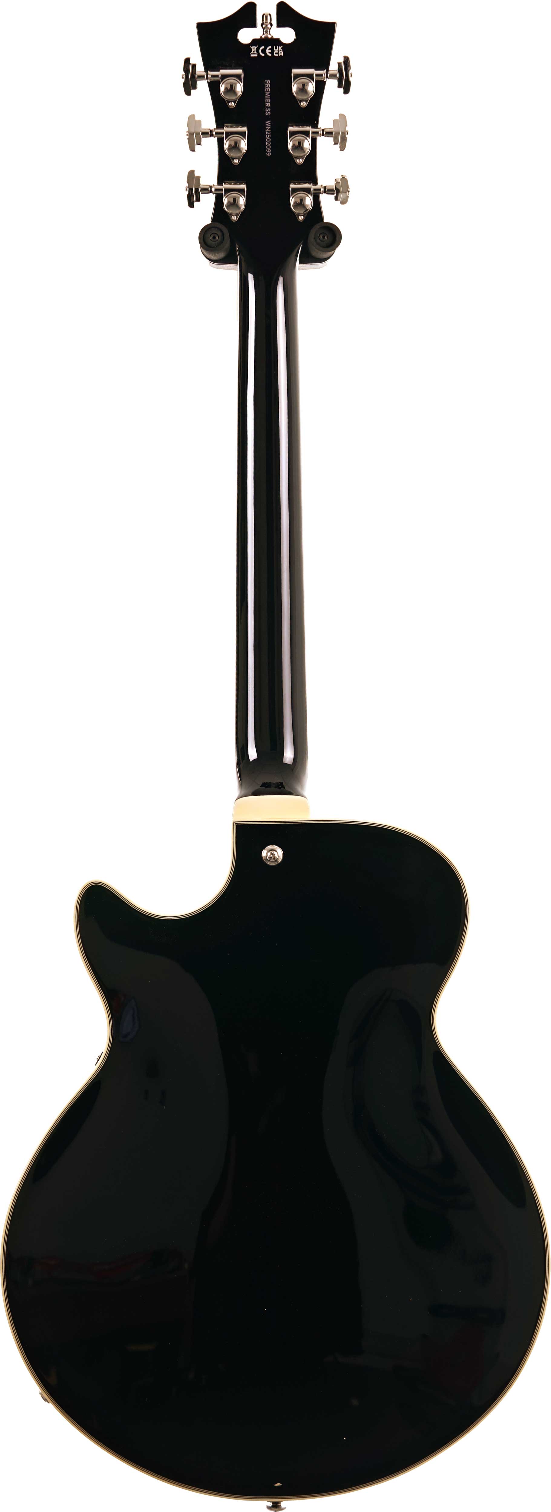 D'Angelico Premier SS Black (Nearly New) #WN2502099
