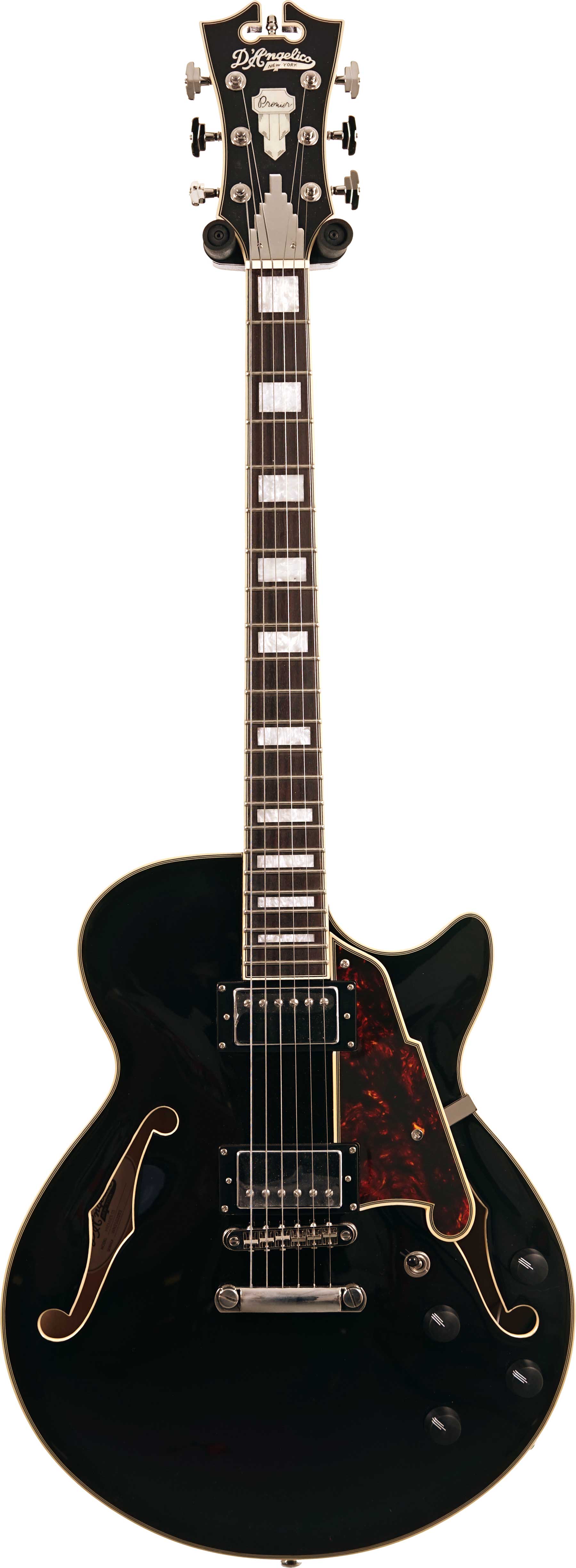 D'Angelico Premier SS Black (Nearly New) #WN2502099