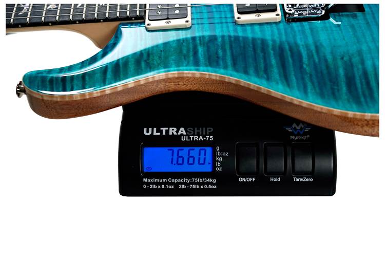 PRS Custom 24 Floyd Carroll Blue 10 Top #0394813 PRS Custom 24 Floyd Carroll Blue 10 Top #0394813